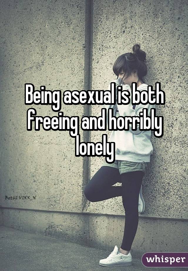 Ser asexual es barato y terriblemente solitario 