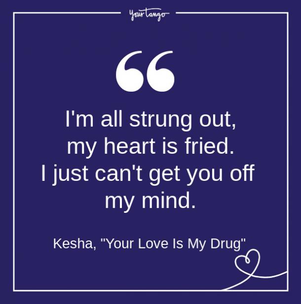 Letras de canciones de Kesha Song Cuotas From Love